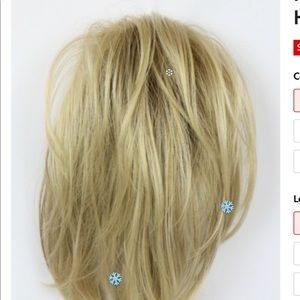 Natural hair topper hair piece wig